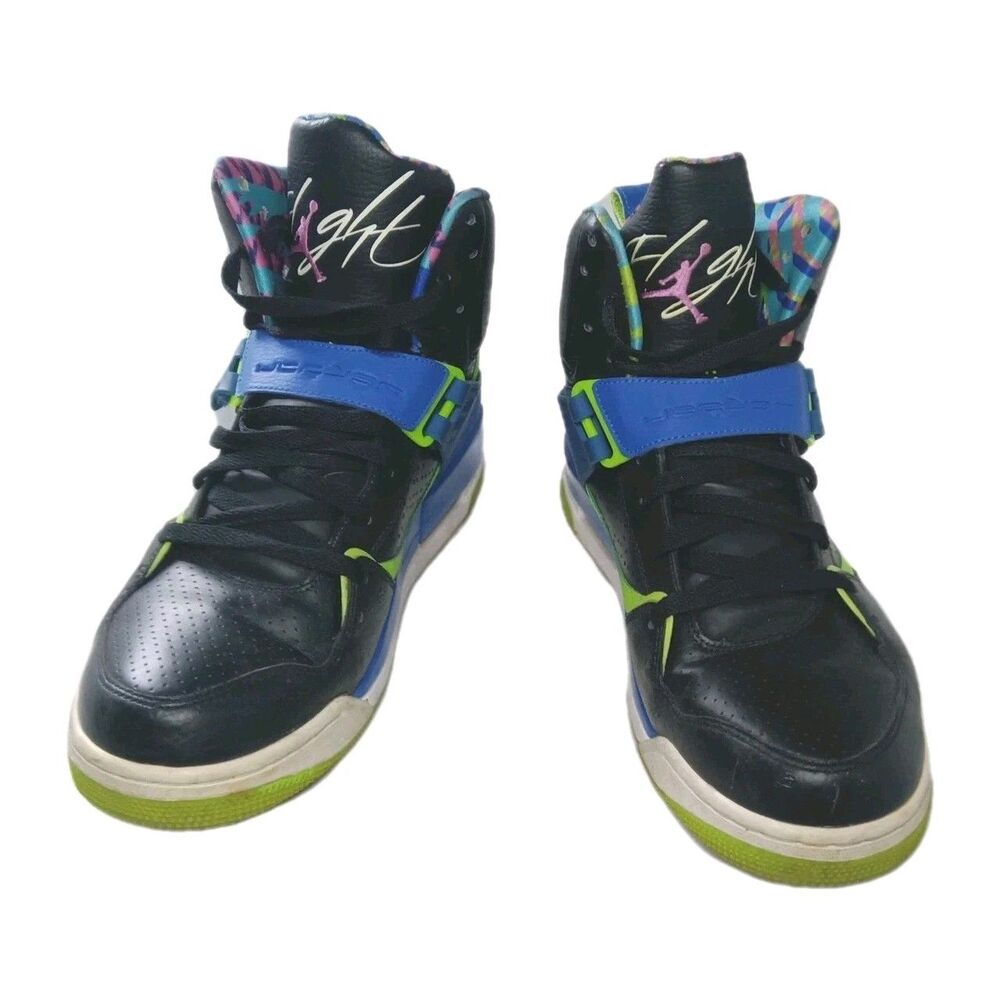 Air Jordan Flight 45 High Shoes Men's Size 13 Black
